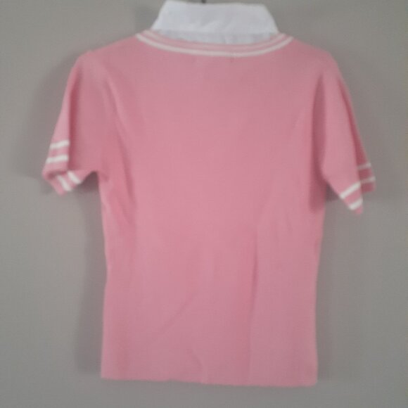 Cute Pink and white top - Picture 3 of 5